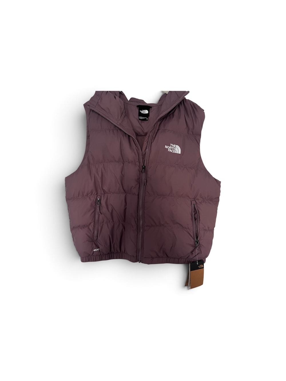 The North Face Plum Hooded Puffer Vest